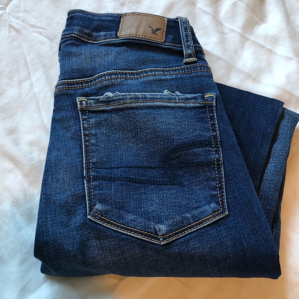American Eagle high waisted skinny jeans